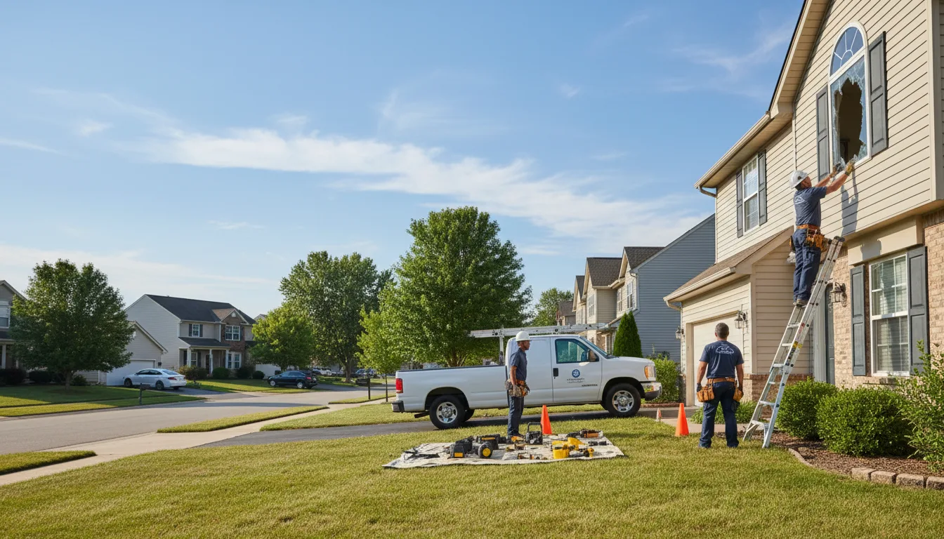 Expert window installer providing residential service in Blue Mountain, MS